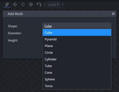 Blockbench for editing meshes .